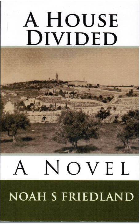 CLICK HERE to open and read the first 50 pages of 'A House Divided', by Noah Friedland.  Click below cover to find and buy the book at Amazon.com